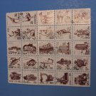Korea N. Postage Stamps #3488-3512 Used Block 1995 Animals