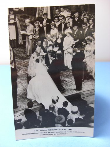 The Royal Wedding - 6 May 1960 Post Card