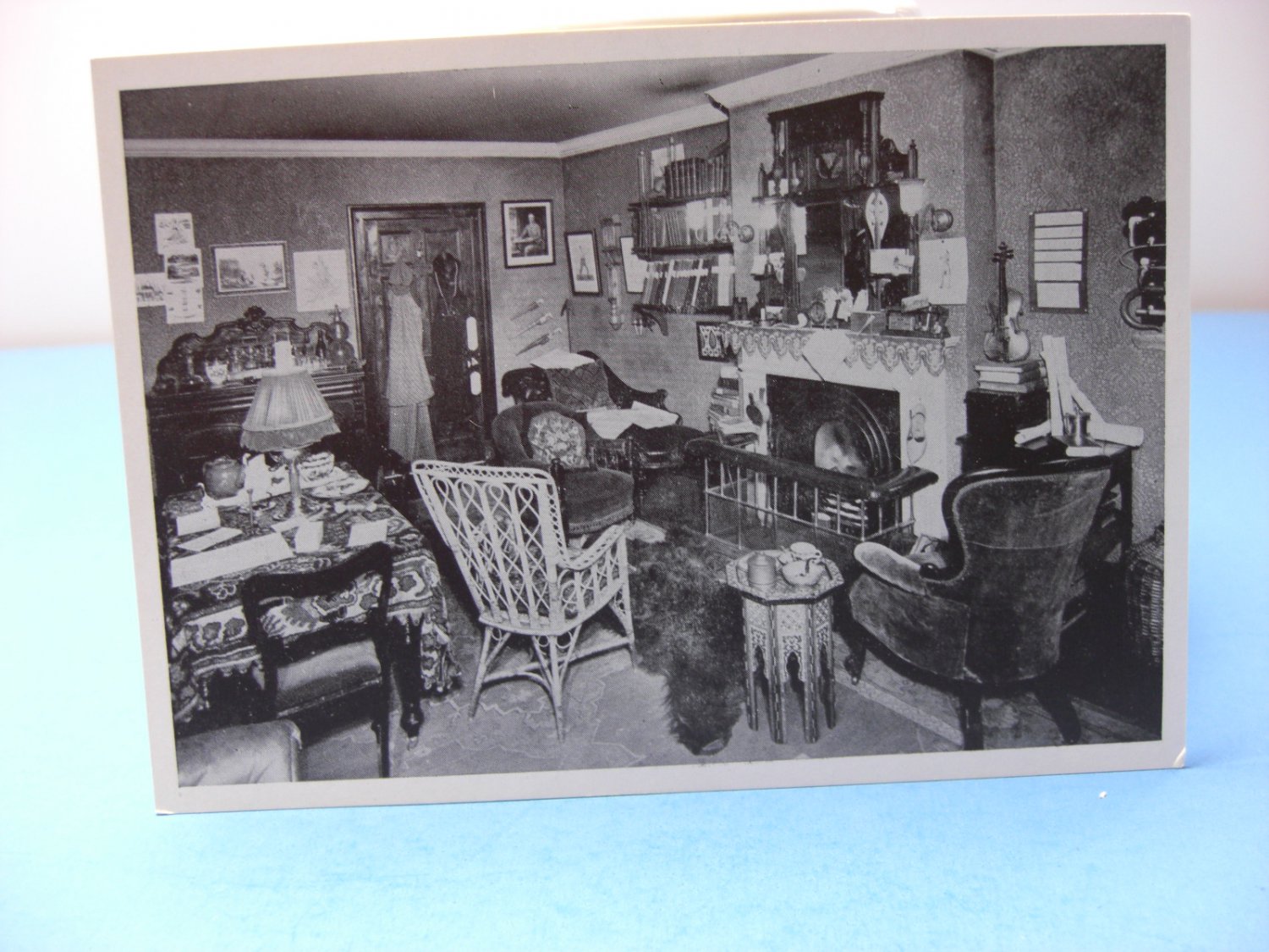 The Living Room of Sherlock Holmes Photocard