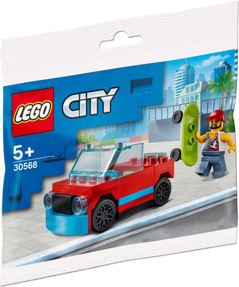 LEGO 30568 City Skater 40 Pieces 2021 Polybag Brand New Sealed