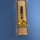 Traditional Solid Brass Wax Melting Spoon