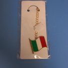 Italian Flag Key Ring
