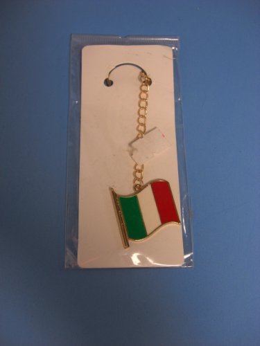 Italian Flag Key Ring