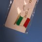 Italian Flag Key Ring