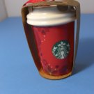 New Starbucks ORNAMENT Red Cup Tumbler MERMAID LOGO Christmas 2013