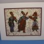 Amos Amit "Trio" Original Batik Lithograph Limited Edition Signed