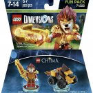 LEGO Dimensions Fun Pack Chima 71222 Laval & Mighty Lion Rider