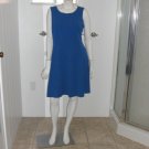 Just Taylor Sleeve-Less Blue Dress Size 8