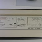 Alex Graham1917-91 ( Fred Basset Cartoonist) Signed Framed Cartoon Strip