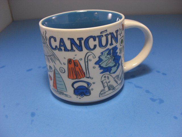 NWT Starbucks CANCUN Been There You Are Here Series Coffee Mug 14 Oz