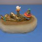 Ron Lee Signed Clown Statue 1989- PINKY LYING DOWN