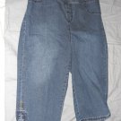 Everyday Fit By Catherines Jeans Capri Pants Size 0X(14-16W)