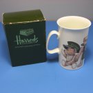 Harrod’s Knightsbridge Teddy Bear Fine Bone China Coffee Tea Mug w/Gold Accents