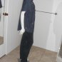 Karen Scott Denim Button Front Blouse Sz 1X Blue w/Embroidery