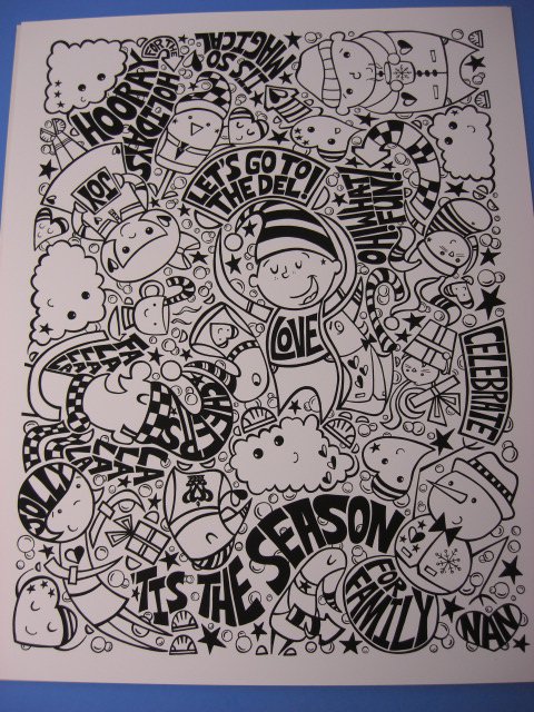 Let's Go To The Del It's So Magical Nan Coffey Print