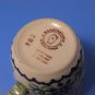 Manufaktura Boleslawcu Polish Pottery Mug Flowers #103