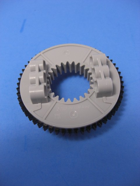 LEGO 48452 Technic Turntable Gray Black Replacement Part Piece