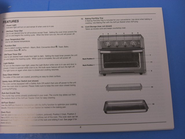 Cuisinart Air Fryer Instruction Manual