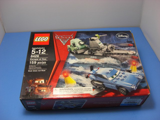 LEGO 8426 - CARS - ESCAPE AT SEA - New in Factory Sealed Box