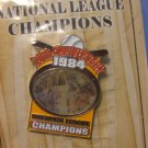 20th Anniversary 1984 National League Champions Padres Holographic Pin