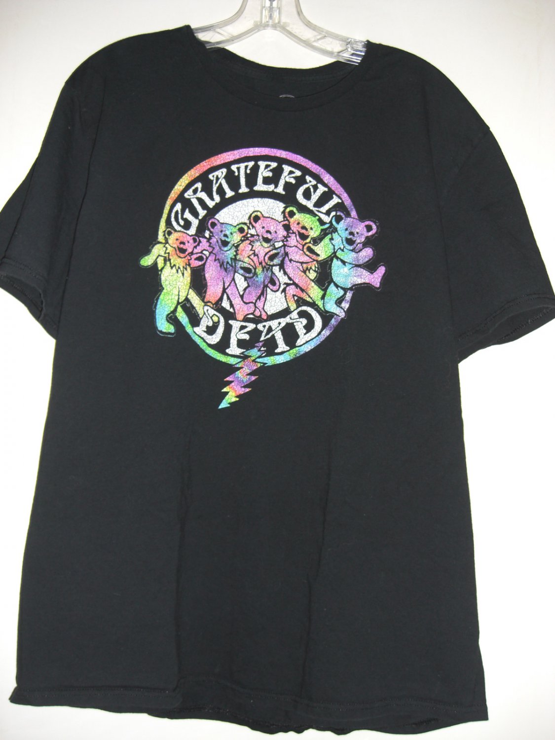 Grateful Dead Dancing Bears T Shirt Men's XL Black Short Sleeve 2021