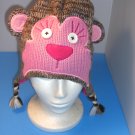 Monkey Face Beanie Hat One Size Fits All Knit Warm Winter Ski Cap