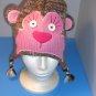 Monkey Face Beanie Hat One Size Fits All Knit Warm Winter Ski Cap