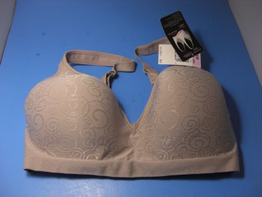 Bali Comfort Revolution Shaping Wireless Smoothing Bra Sz 40D Model 3463