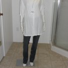 ZARA White Button Down Shirt Sz. XL Short Sleeves New With Tags