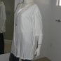 ZARA Men Shirt White Button Down Shirt Sz. XL Short Sleeves New With Tags