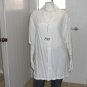 ZARA Men Shirt White Button Down Shirt Sz. XL Short Sleeves New With Tags
