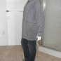 Catherines Black/White Stripes Half Zip Up Soft Stretch Hooded Jacket Sz 1XWP (18-20WP)