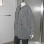 Catherines Black/White Stripes Half Zip Up Soft Stretch Hooded Jacket Sz 1XWP (18-20WP)