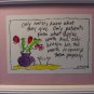 Sally Huss Framed Print "Only Nurses Know...."