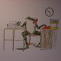 Frog Office Business Manager Drawing Print by B. Garlick