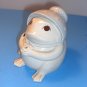 Fitz & Floyd Frog in Bonnet String & Scissors Holder from 1978