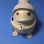 Fitz & Floyd Frog in Bonnet String & Scissors Holder from 1978