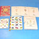 Six Mini Books Flavia, Pressed Flower Book, If The Shoe Fits