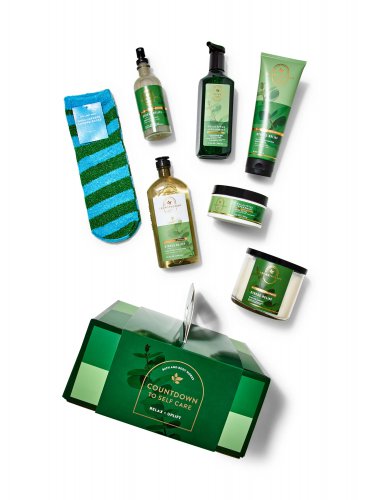 Bath And Body Works Countdown To Self Care Eucalyptus Spearmint Gift Set