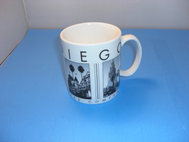 Starbucks San Diego City Scenes Mug 2003 Barista Series 18 oz