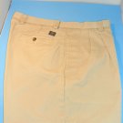 Dockers Shorts Tan Pleated Golf Tour Mens Size 38