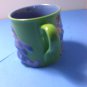 Eeyore Coffee Mug Disney Store Embossed 3D Blue Green 20 oz Winnie Pooh Jumbo