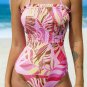 Women's Ocean Forest Smocked Bodice One-Piece