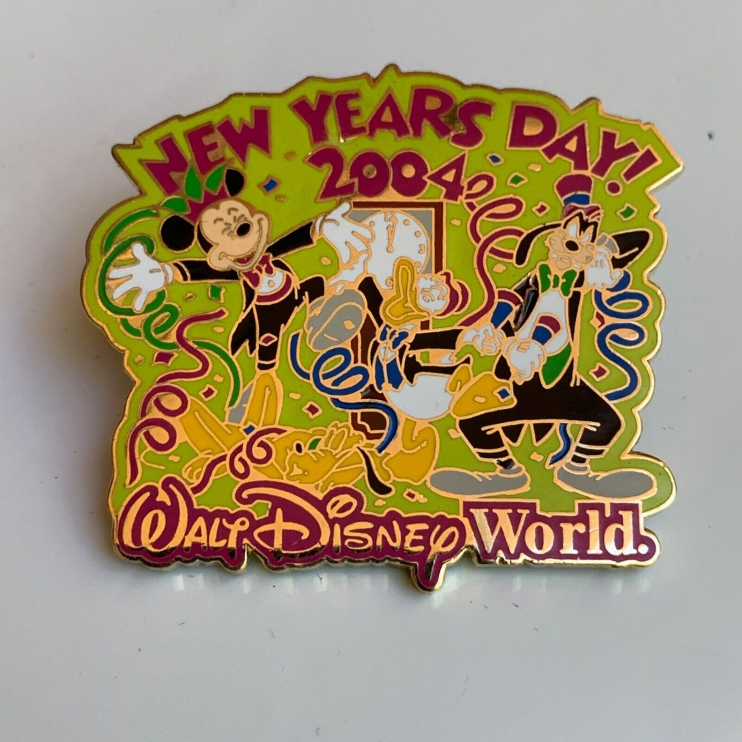 Disney - New Years Day 2004 Walt Disney World LE of 1500 Collectible Pin