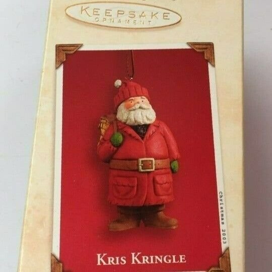 Hallmark Kris Kringle Christmas Tree Ornament From 2003