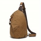 Fanny Pack Portable Outdoor Running chest Bag waxed canvas crossbody bag