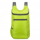 Outdoor folding bagcycling sports travel Oxford cloth backpack Green