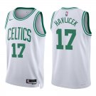 #17 John Havlicek White Boston Celtics Stitched Jersey
