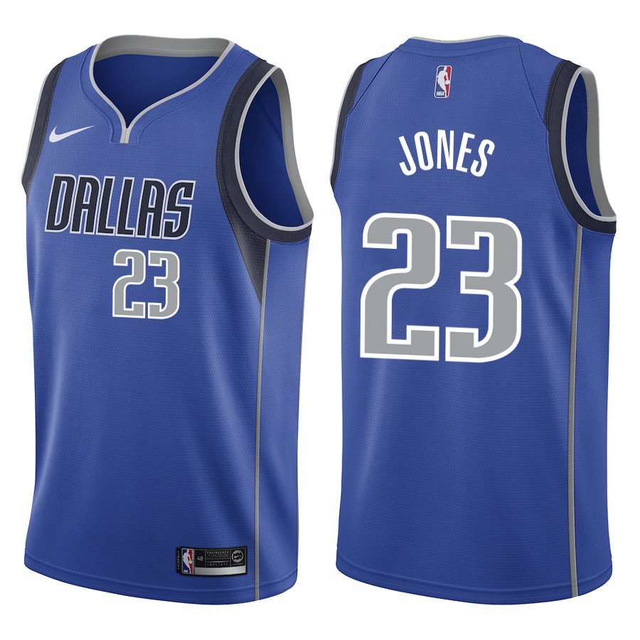 Dallas Mavericks #23 Kai Jones Royal Blue Stitched Jersey
