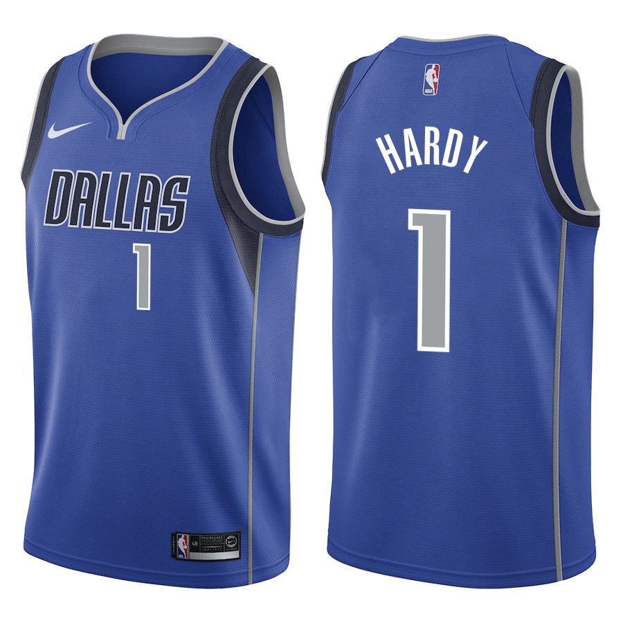 Dallas Mavericks #1 Jaden Hardy Royal Blue Stitched Jersey